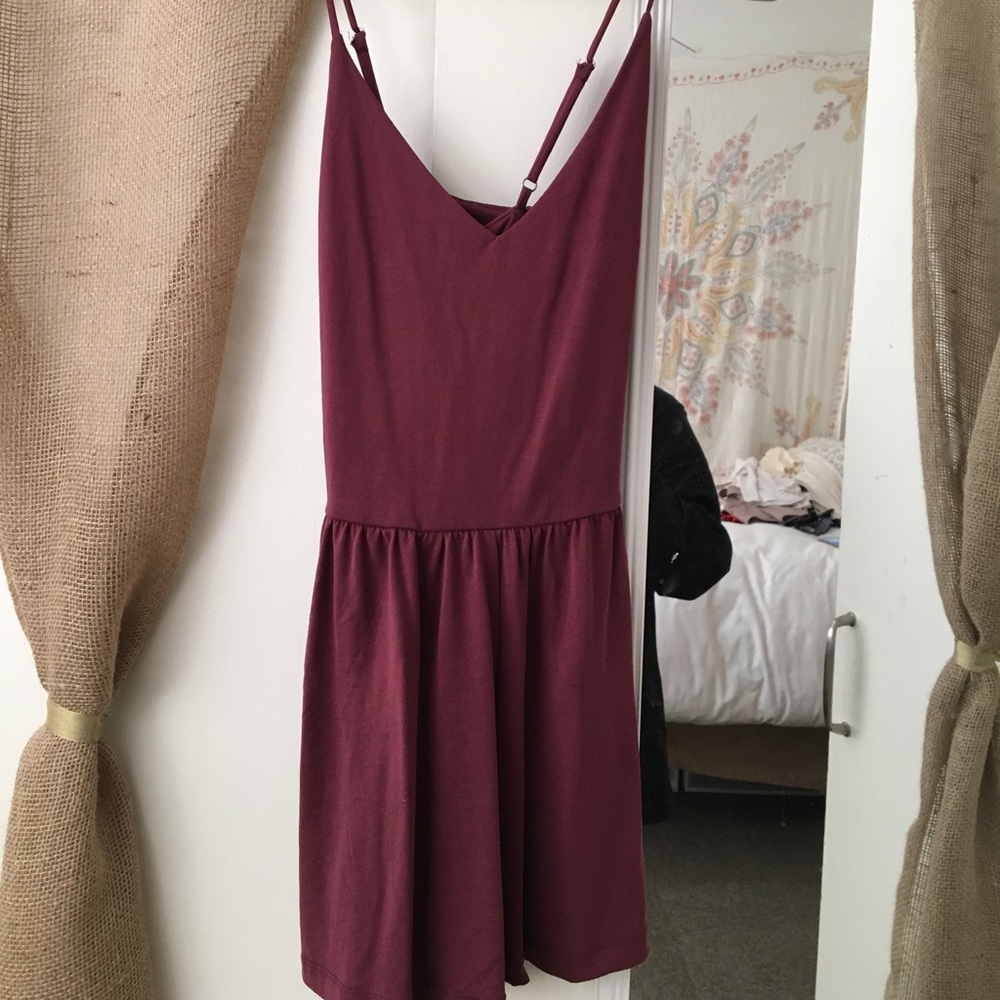 Maroon Romper